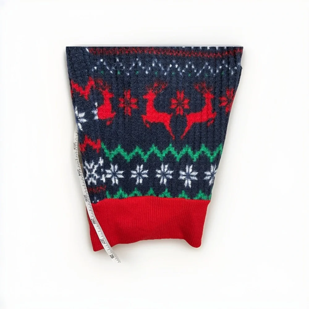 Lands End Pajama Set Size‎ Medium 2 piece Fairisle Pattern Soft Cozy Stretch